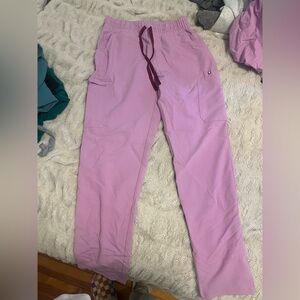 Figs scrubs straight leg pants